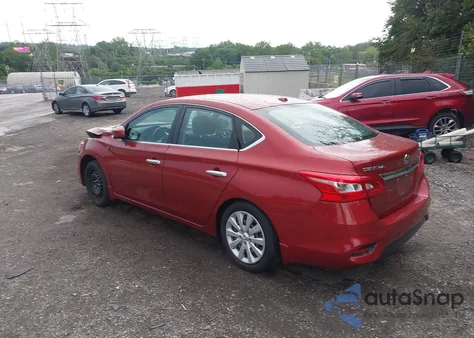 2016 Nissan Sentra Sv из США, поврежденный, VIN 3N1AB7AP0GY215920